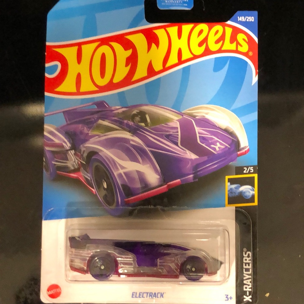 Electrack Hot wheels Purple